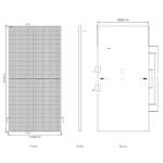 565W 570W Jinko Solar Panel 575W 580W 585W Bifacial Mono Perc Double Glass