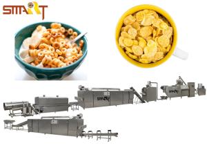 China 2500kg/H Corn Flakes Production Line With Gas Fired Burner wholesale