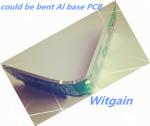 LED Aluminum PCB Board Green Solder Mask Single Layer 1.6MM Thickness