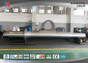 China Driving Shaft With Drilled Flange Forged Alloy Steel 8000T Open Die Hydropress wholesale