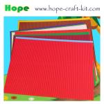 Colorful craft corrugated quilling paper for DIY toys / handcraft kids hand