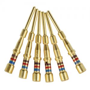 China Gold Plated Crimp Contact Pin Meets MIL-C-26482 Series I / MIL-C-39029 wholesale