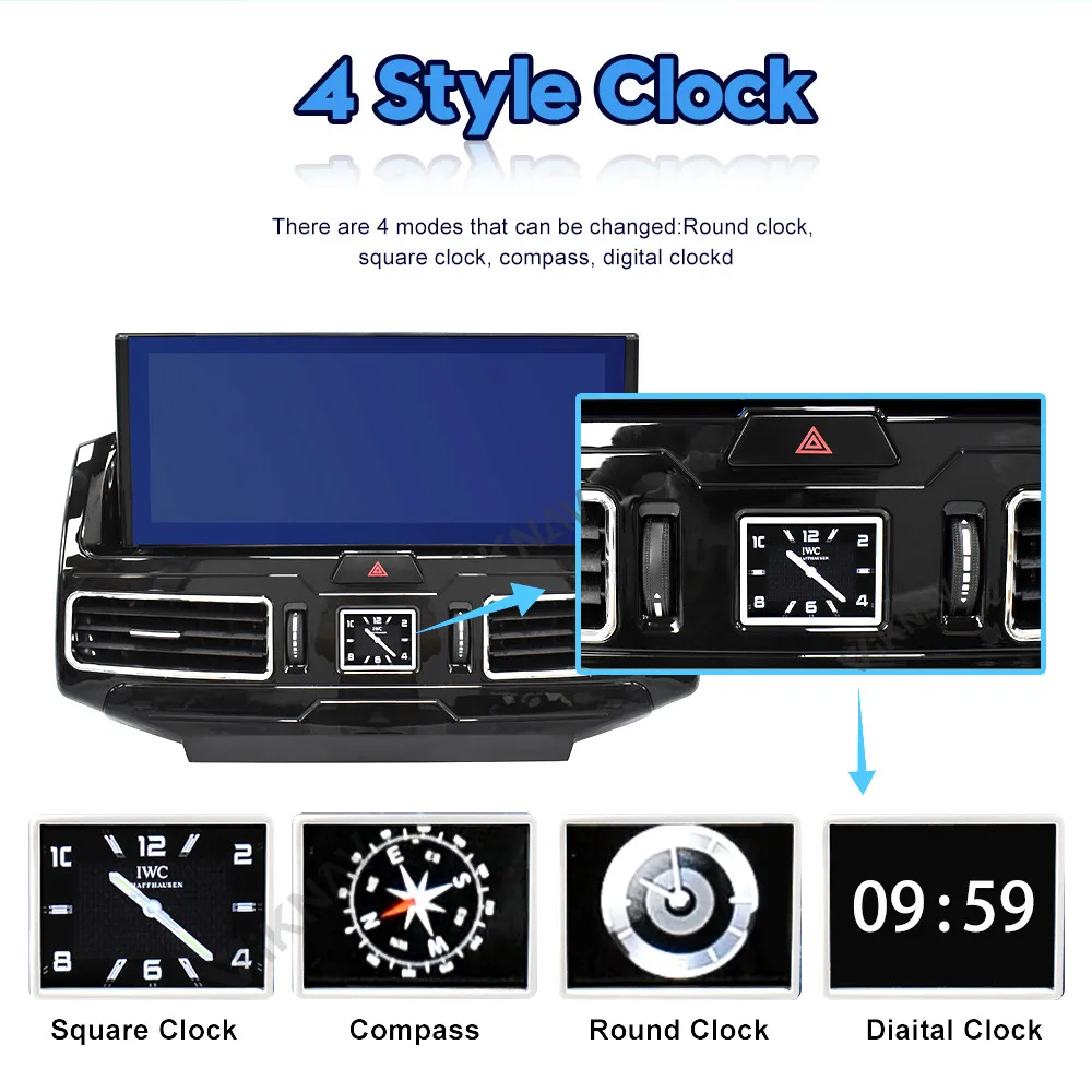 Antiglare Auto Audio Headunit For Toyota Land Cruiser LC200 2016 -2020