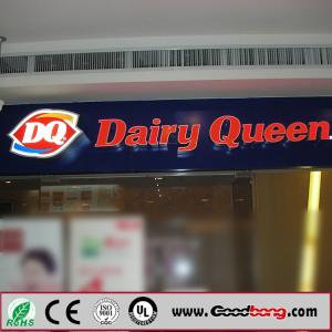 China Wall mounted highlight sucking advertising outdoor shop sign wholesale