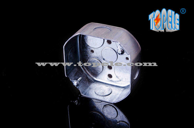 TOPELE 54151 / 54161 / 54171 Galvanized Steel Box Octagonal Outlet Box Electrical Conduit Box