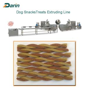 China Dog Care Teeth Chewing Snacks Pet Treat Machine 380V Or Customizable Voltage wholesale