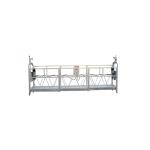 Aluminum ZLP630 6 meters counter weight building maintenance gondola for sale
