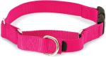 Martingale Soft Nylon Dog Collar With Quick Snap Buckle