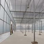 Agriculture Hydroponic System High Tunnel Greenhouse Uv Film Multi Span