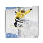 Outdoor Indoor P3.91-P7.8 LED Glass Cabinet 500x1000mm Transparent Film Panels