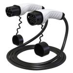 3.6kW 16A EV Charging Gun Extension Cable UL White Black