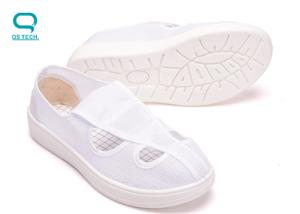 China Anti Static ESD Cleanroom PVC Shoes 106 - 109Ω Resistance wholesale