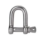 Stainless Steel Screw Pin D Shackles