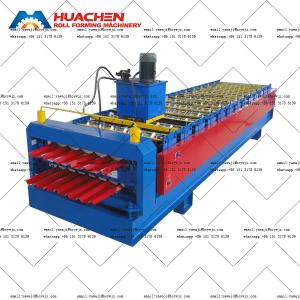 China Metal Roof Double Deck Roll Forming Machine wholesale