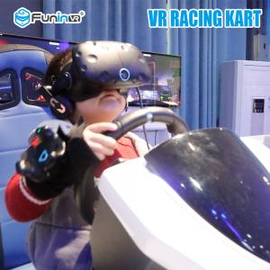 China Sheet Metal 9D Virtual Reality Simulator Car Entertainment System Amusement Park Go Karts wholesale