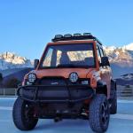 2 Seats EV Pickup Truck Fast Speed 80km/H Small Electric Truck