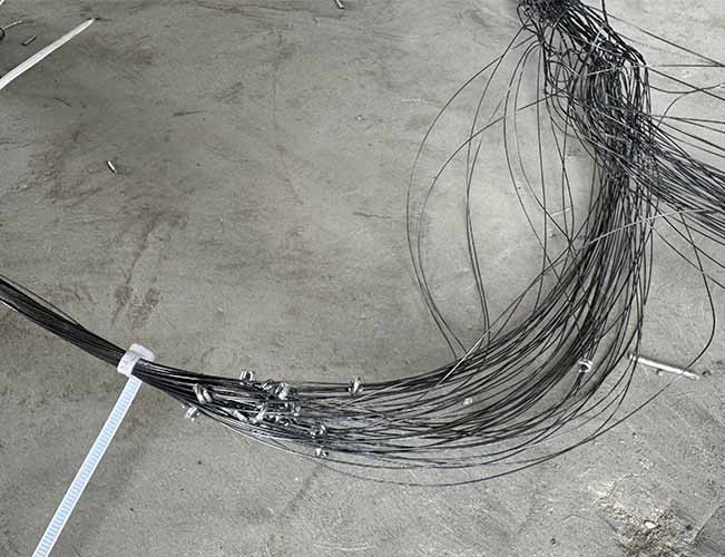 Inconspicuous Obstacles Tank Barrier Mesh Tank Track Wrapping Wire Mesh