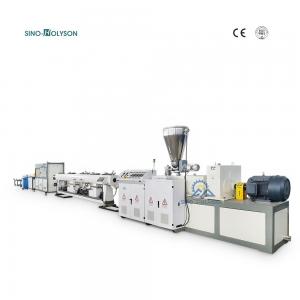 China 42 Rpm PVC Pipe Manufacturing Machine 380V 50HZ 3 Phase wholesale