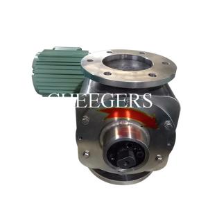 China 600kg/h Mini Rotary Valve Direct Coupling 8 Blades Sanitary wholesale