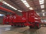 3 Axles 90 Tons Dump Semi-Trailer with Durable Double Coin Steel Construction