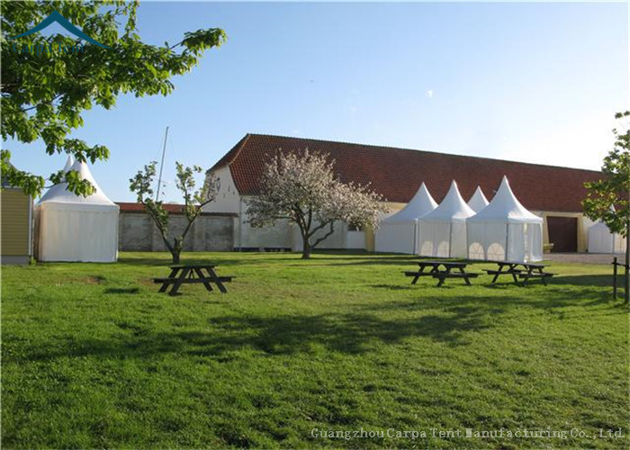 4mx4m Clear Canvas Outdoor Wedding Tents High Pressed For Family Banquet