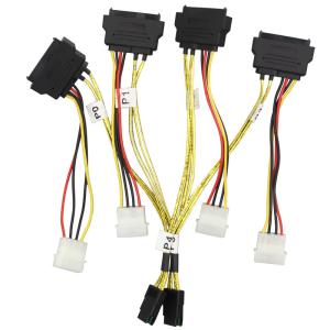 China Industrial Wire Harness Motherboard Hard Disk Data Micro Sata Power Cable wholesale