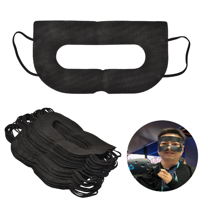 factory price Non woven VR eye mask disposable hygiene eye cushion eye cover for oculus quest HTC VIVO VR machine