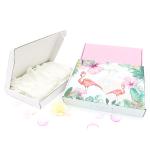 Recyclable Embossed 200g C2S Corrugated Paper Box