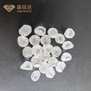 China 3.0-4.0 Carat Lab Grown Rough Diamonds Synthetic Big Size White HPHT Diamond wholesale