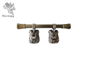 China Aluminum Solid Adult Metal Casket Handle Decoration Luxury Pattern H9027 wholesale