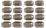 (4)Golf Cart 205/50-10 Tire on 10x7 Black/Machined Vampire Wheel Free Freight