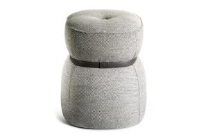 China Lepli Modern Upholstered Stools Wooden Frame Ottoman Customizable Size SGS wholesale