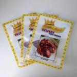 Laminated Custom Printed Transparent Plastic Mylar Sea Food Packaging Vacuum