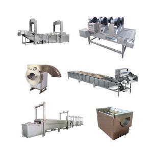 China Industrial Frozen French Fries Production Line Fully Automatic Energy Saving wholesale