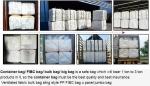 China Factory price 100% new material 1 ton 1.5 ton PP bulk bag woven big bag