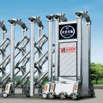 Automatic Electric Aluminum Alloy Retractable Door Folding Gate Motorized