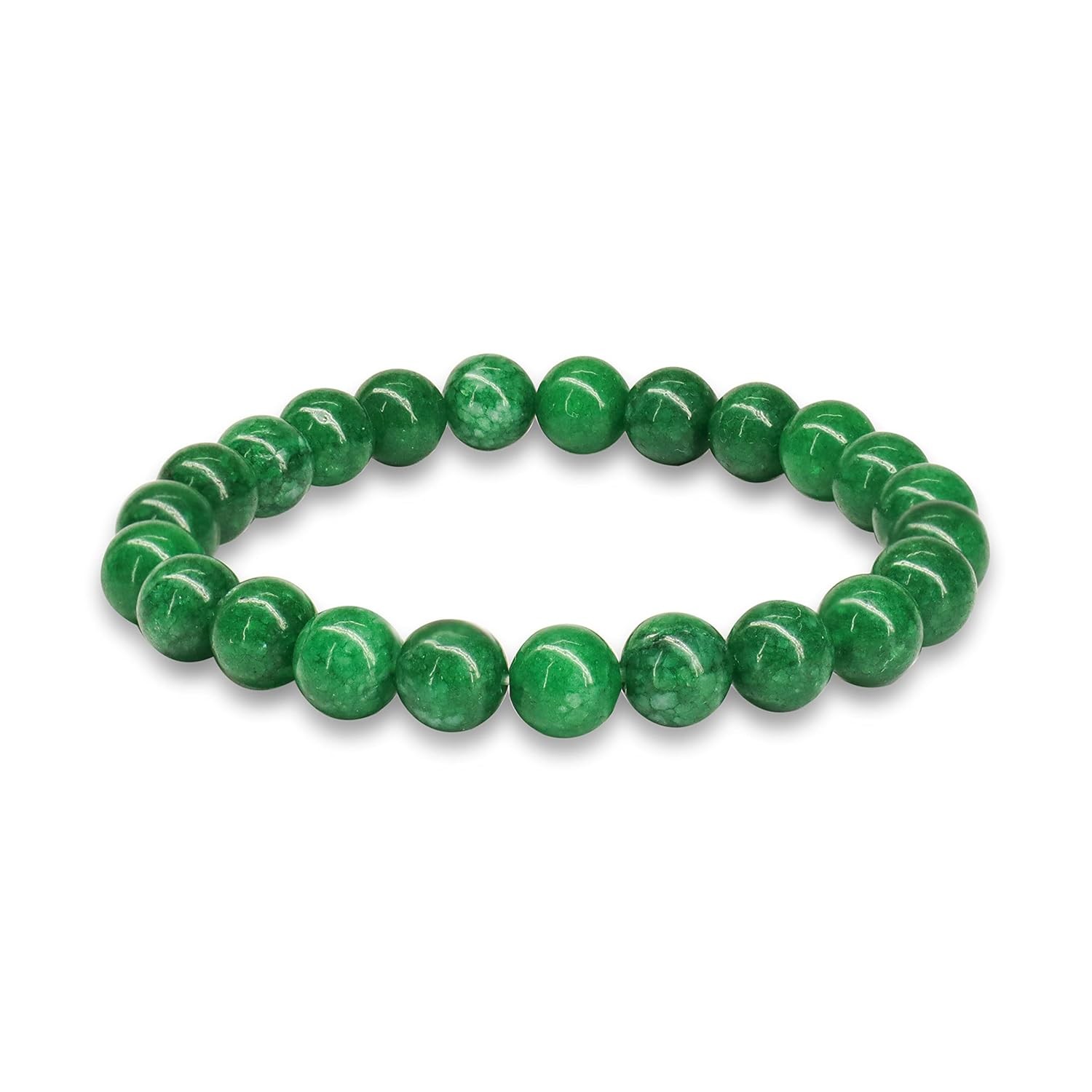 Wholesale New Fashion 8mm Natural Stone Yoga Jewelry Gemstones Crystal Stretch Beaded Bracelets For Men Women