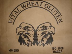 China Wheat Gluten Meal, Kosher &amp; Halal awarded, with higher water binding capacity, HS code 1109.0000 wholesale