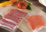 Embossed Pre Cut Food Vacuum Bags Side Gusset Strong Stereoscopic