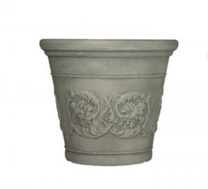 China LLDPE Engraved Designed Garden Flower Pots Made From Aluminum Rotationally Tools on sale