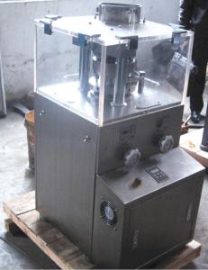 China Small Automatic Single Punch Rotary Tablet Press Machine For Chemical / Foodstuff wholesale