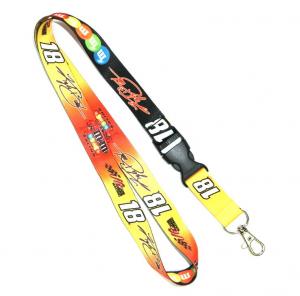 China Polyester Heat Transfer ID Neck Lanyard For Badge Holder on sale