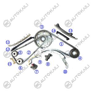 China Timing Chain Kit For NISSAN YD25DDTI CABSTAR/NAVARA/PICKUP /PRESAGE/SEWENA PICK UP (D22) PICKUP POWER(BHP)133 (KW)98 wholesale