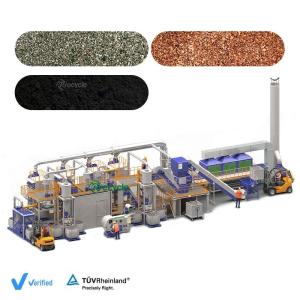 China Mobile Phone Lithium Ion Battery Recycling Plant 200kg/h-500kg/h wholesale
