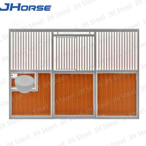 China Hot Dip Galvanized European Horse Stalls , Portable Horse Box Stalls Large Size wholesale