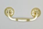 High Polishing Metal Coffin Handles Gold Plating 30 Days Delivery Time