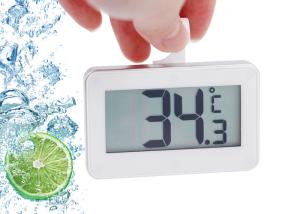 China Digital Refrigerator Freezer Thermometer ABS Plastic Material Large Display wholesale
