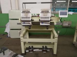 China Imcotec Industrial Double Head Embroidery Machine Package Size 1600 X 890 X 1050mm wholesale