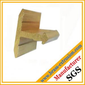 China Brass stair nosing profile, Brass stair trims extrusion profiles brass profiles for brass floor / stair nosing / edging wholesale