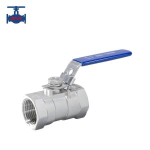 China Stainless Steel Screw End Ball Valve CF8 CF8M 1000WOG 1PC Type Threaded Ball Valve wholesale